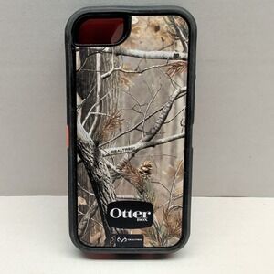 OtterBox Case for iPhone 5 5s Realtree Camo Orange Black Camouflage